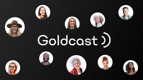 Goldcast logo